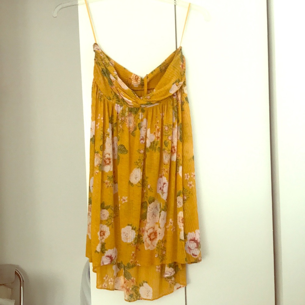 Free People Strapless sundress